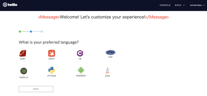 What is your preferred language